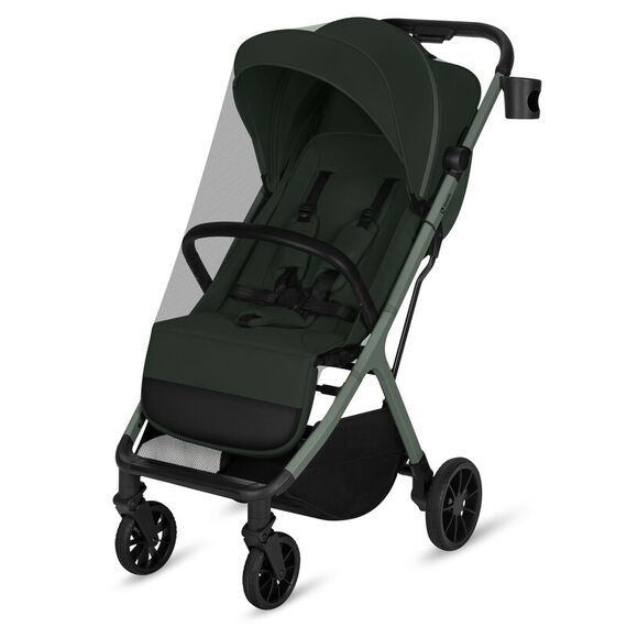 Carucior sport Lionelo Cloe Plus, Pana la 22 kg - Verde, Culoare: Verde inchis, Model: sport - poza 3 - ExclusivMAG.ro