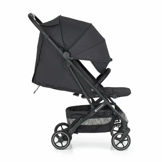 Carucior sport Petite&Mars Fly, Pana la 22 kg, 0 luni+, Negru, Culoare: Negru, Model: sport - poza 4 - ExclusivMAG.ro