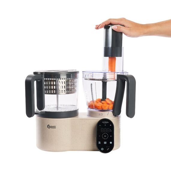 Robot multifunctional Babymoov Nutribaby Evolution 5 in 1, cu functii integrate de feliere si razuire - poza 4 - ExclusivMAG.ro