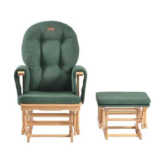 Fotoliu reglabil pentru alaptare ONINO CALM.me - Sapphire Green, Culoare: Verde - poza 2 - ExclusivMAG.ro