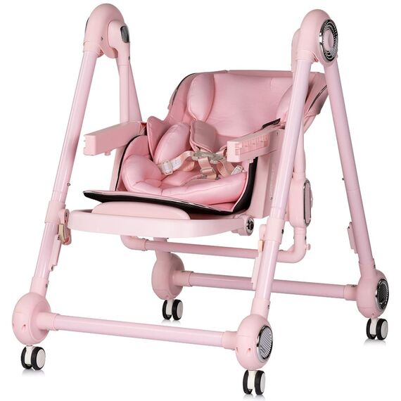 Scaun de masa Chipolino Melba 2 in 1 powder pink, Culoare: Roz - poza 3 - ExclusivMAG.ro