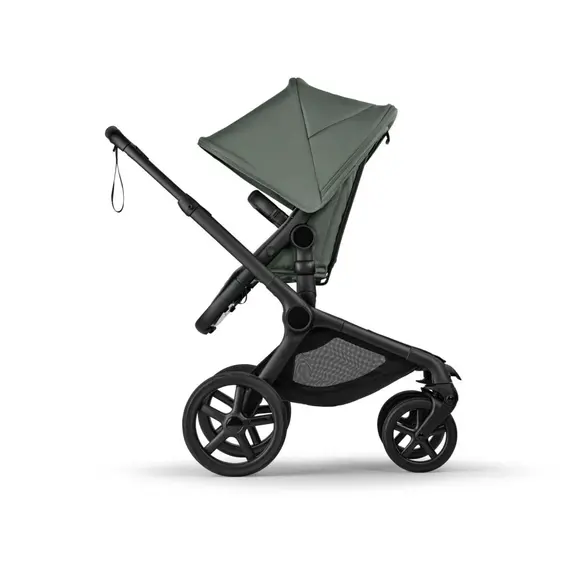 Carucior 2 in 1 Bugaboo Fox 5 Renew - Black Forest Green, Culoare: Verde inchis, Model: 2 in 1 - poza 6 - ExclusivMAG.ro