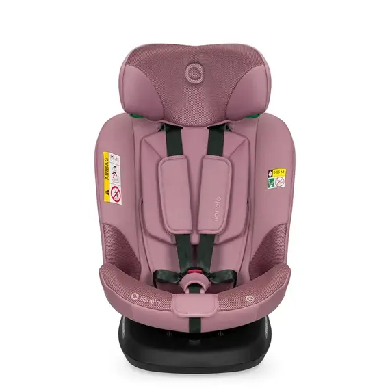 Scaun auto Lionelo Bastiaan Plus i-Size, 0-36 Kg, 40-150 cm, Roz, Culoare: Roz, Grupa: 0-36kg (0 luni - 12 ani) - poza 6 - ExclusivMAG.ro