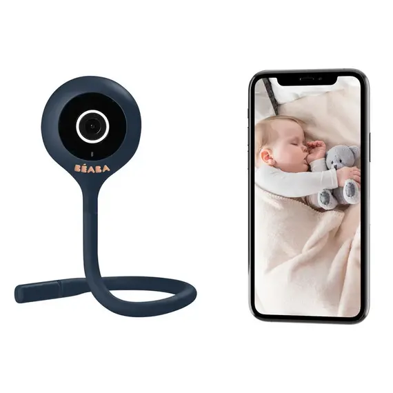 Video Monitor Digital + Wi-Fi Beaba ZEN Connect - Night Blue, Culoare: Albastru - poza 2 - ExclusivMAG.ro
