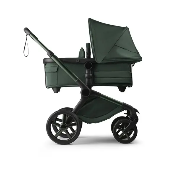 Carucior Bugaboo Fox 5 Noir Limited Edition Midnight Green 2 in 1, Culoare: Verde, Model: 2 in 1 - poza 4 - ExclusivMAG.ro