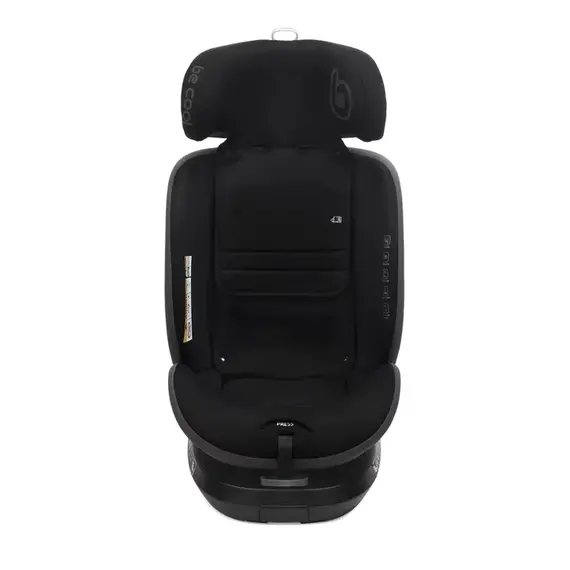 Scaun auto Be Cool Nitro I-Size, Rotire 360 grade, 40-150 cm, Be Night, Culoare: Negru, Grupa: 0-36kg (0 luni - 12 ani) - poza 2 - ExclusivMAG.ro