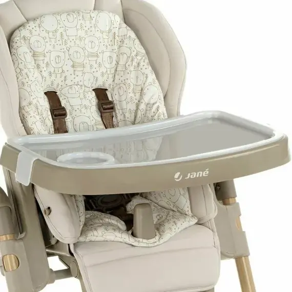 Scaun de masa si Balansoar, Jane, Mila 2 in 1, 0 luni+, Iris, Culoare: Bej - poza 6 - ExclusivMAG.ro