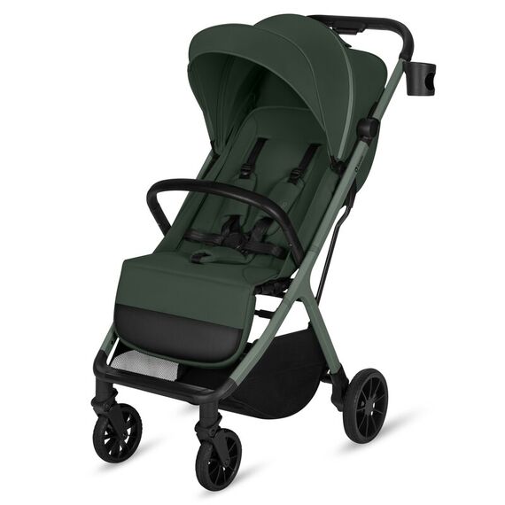 Carucior sport Lionelo Cloe Plus, Pana la 22 kg - Verde, Culoare: Verde inchis, Model: sport - poza 2 - ExclusivMAG.ro
