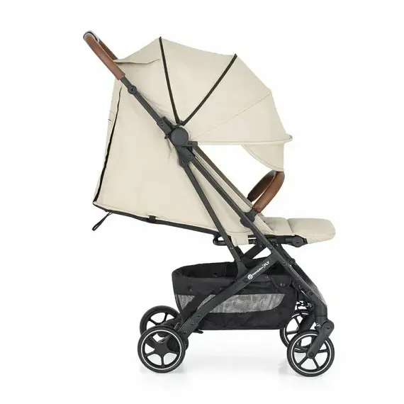 Carucior sport Petite&Mars Fly, Pana la 22 kg, 0 luni+, Bej, Culoare: Bej, Model: sport - poza 2 - ExclusivMAG.ro