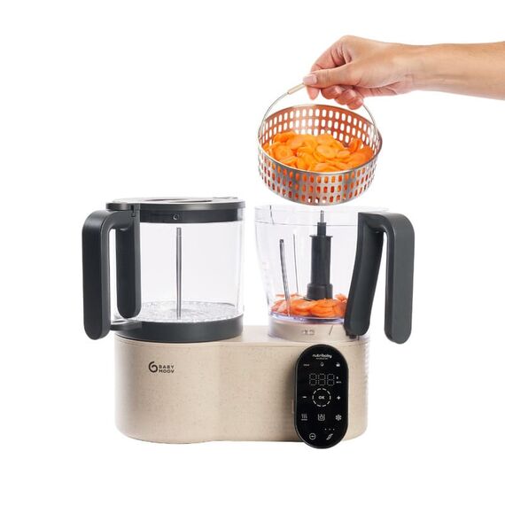 Robot multifunctional Babymoov Nutribaby Evolution 5 in 1, cu functii integrate de feliere si razuire - poza 3 - ExclusivMAG.ro