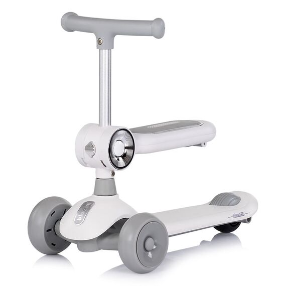 Trotineta Chipolino Bloomi grey, Culoare: Gri - poza 3 - ExclusivMAG.ro
