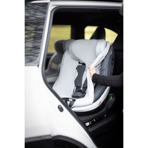 Husă scaun auto BeSafe Beyond / Beyond 360 - Gri glaciar, Culoare: Gri - poza 2 - ExclusivMAG.ro