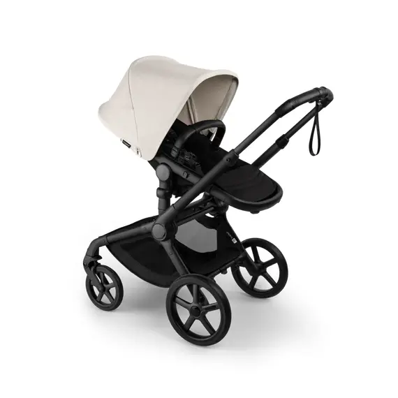 Carucior 2 in 1 Bugaboo Fox 5 Renew - Black Heritage Black Misty White, Culoare: Negru/Alb, Model: 2 in 1 - poza 2 - ExclusivMAG.ro