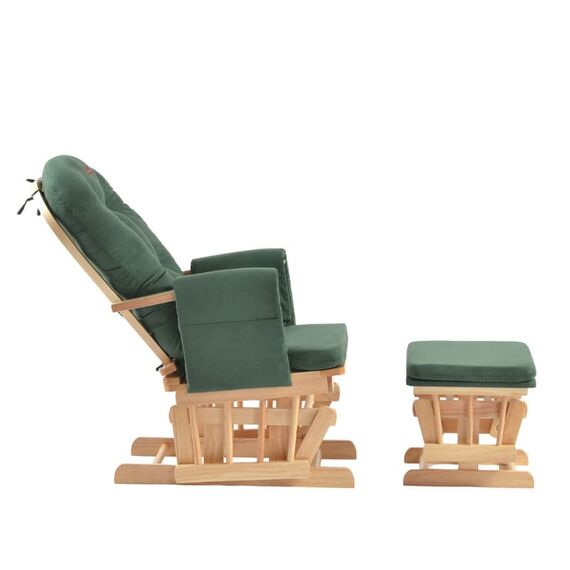 Fotoliu reglabil pentru alaptare ONINO CALM.me - Sapphire Green, Culoare: Verde - poza 4 - ExclusivMAG.ro