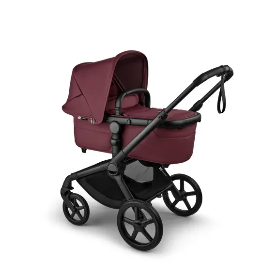 Carucior 2 in 1 Bugaboo Fox 5 Renew - Black Dark Cherry, Culoare: Visiniu, Model: 2 in 1 - poza 5 - ExclusivMAG.ro