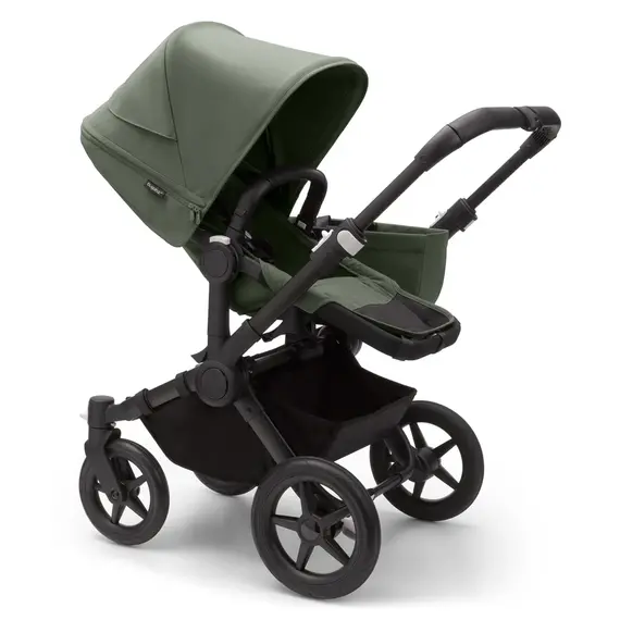 Carucior Bugaboo Donkey 5 Mono - Black Forest Green, Culoare: Verde inchis, Model: 2 in 1 - poza 2 - ExclusivMAG.ro