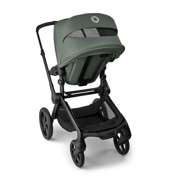 Carucior 2 in 1 Bugaboo Fox 5 Renew - Black Forest Green, Culoare: Verde inchis, Model: 2 in 1 - poza 3 - ExclusivMAG.ro