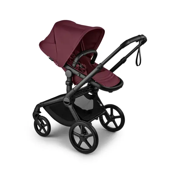 Carucior 2 in 1 Bugaboo Fox 5 Renew - Black Dark Cherry, Culoare: Visiniu, Model: 2 in 1 - poza 7 - ExclusivMAG.ro