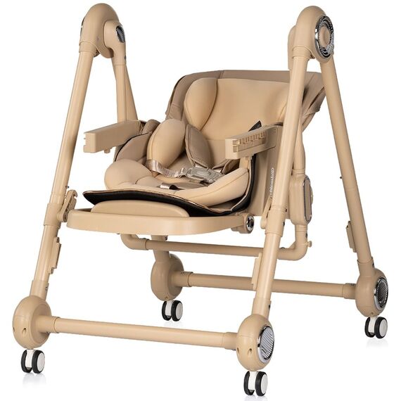 Scaun de masa Chipolino Melba 2 in 1 latte, Culoare: Crem - poza 3 - ExclusivMAG.ro