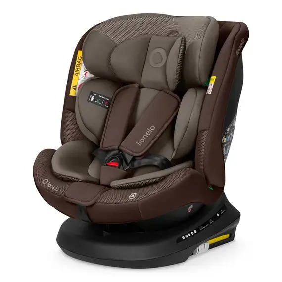 Scaun auto Lionelo Bastiaan Plus i-Size, 0-36 Kg, 40-150 cm, Beige Choco, Culoare: Maro, Grupa: 0-36kg (0 luni - 12 ani) - poza 2 - ExclusivMAG.ro