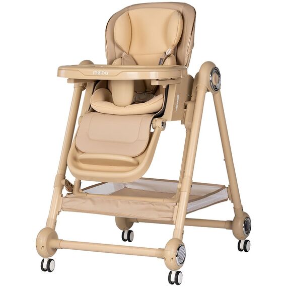 Scaun de masa Chipolino Melba 2 in 1 latte, Culoare: Crem  - ExclusivMAG.ro