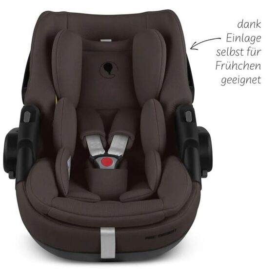Scaun auto Calla i-Size 40-87cm Falcon - ABC Design, Culoare: Maro, Grupa: 0-13kg (0 luni - 12 luni) - poza 5 - ExclusivMAG.ro