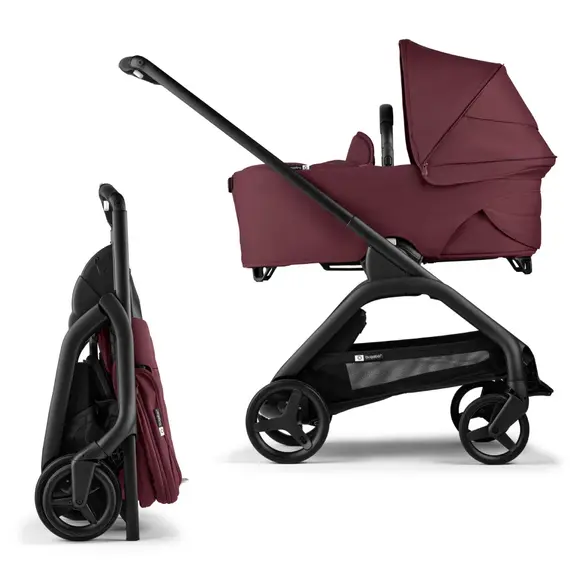 Landou Bugaboo Dragonfly - Dark Cherry, Culoare: Visiniu - poza 3 - ExclusivMAG.ro