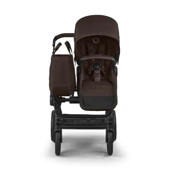 Carucior Bugaboo Donkey 6 Complete - Black Brown, Culoare: Maro, Model: 2 in 1 - poza 6 - ExclusivMAG.ro