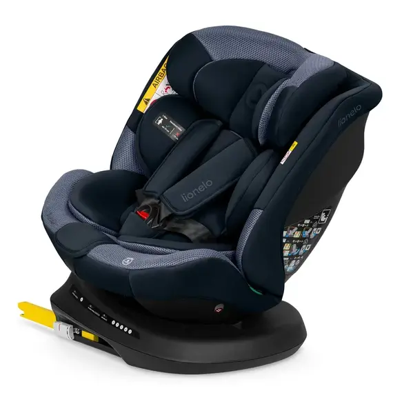 Scaun auto Lionelo Bastiaan Plus i-Size, 0-36 Kg, 40-150 cm, Navy Blue, Culoare: Albastru inchis, Grupa: 0-36kg (0 luni - 12 ani)  - ExclusivMAG.ro