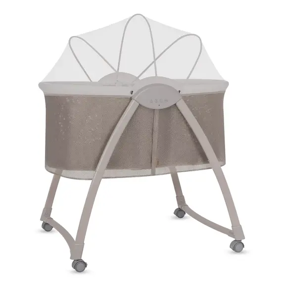 Patut si balansoar portabil Lionelo Gaya 2 in 1 - bej latte, Culoare: Crem, Dimensiuni: 80x50  - ExclusivMAG.ro
