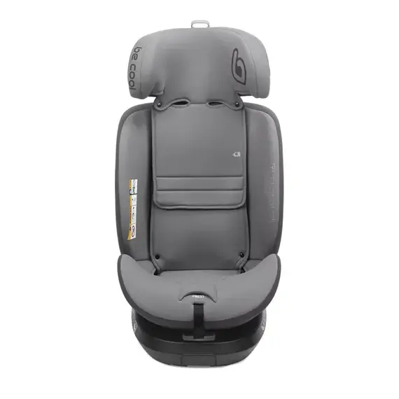 Scaun auto Be Cool Nitro I-Size, Rotire 360 grade, 40-150 cm, Be Smoke, Culoare: Gri, Grupa: 0-36kg (0 luni - 12 ani) - poza 3 - ExclusivMAG.ro