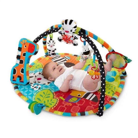 Bright Starts - Start Your Senses Salteluta Interactiva Spots & Stripes  - ExclusivMAG.ro