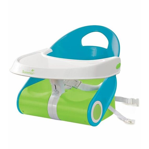 Summer Infant - Booster Sit ’n Style Albastru/Verde  - ExclusivMAG.ro