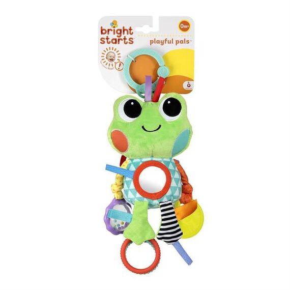 Bright Starts - Jucarie senzoriala Broscuta Rontaitoare  - ExclusivMAG.ro
