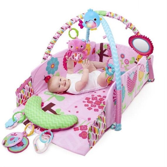 Bright Starts - Salteluta de joaca 5 in 1 Sweet Songbirds  - ExclusivMAG.ro
