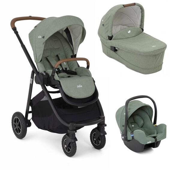 Carucior Joie Versatrax Laurel 3 in 1, Culoare: Verde - poza 10 - ExclusivMAG.ro