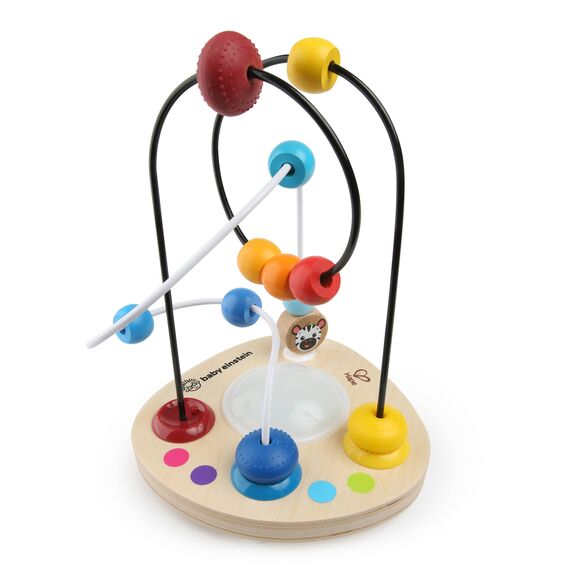 Jucarie cu bile din lemn Hape Color Mixer Baby Einstein  - ExclusivMAG.ro