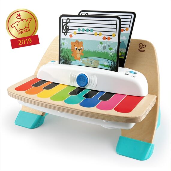 Jucarie muzicala de lemn Hape Magic Touch Piano™ Baby Einstein  - ExclusivMAG.ro