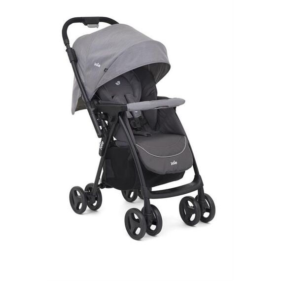 Carucior Joie cu maner reversibil Mirus Dark Pewter, Culoare: Gri  - ExclusivMAG.ro