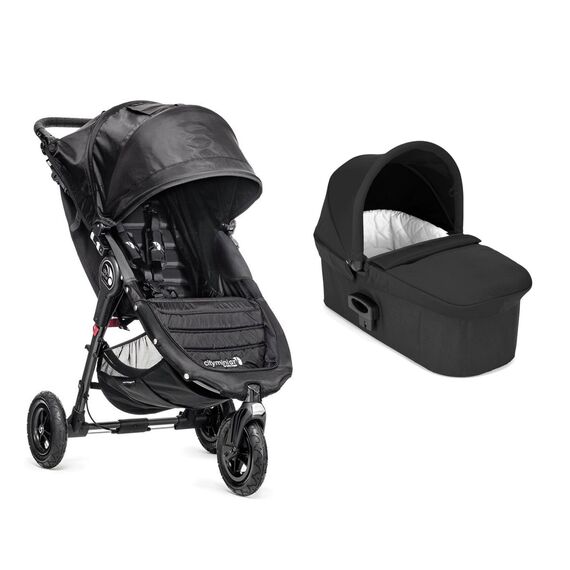 Carucior 2 in 1 City Mini GT 3 Black - Baby Jogger  - ExclusivMAG.ro