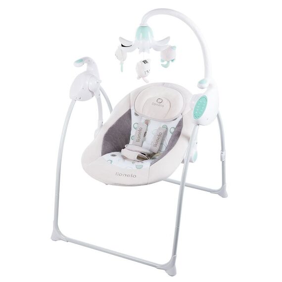Lionelo - Balansoar multifunctional Robin Beige, Culoare: Crem  - ExclusivMAG.ro