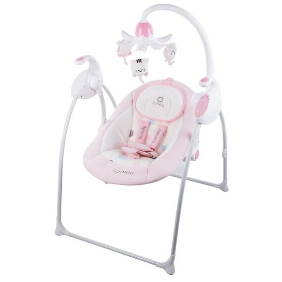 Lionelo - Balansoar multifunctional Robin Pink, Culoare: Roz  - ExclusivMAG.ro