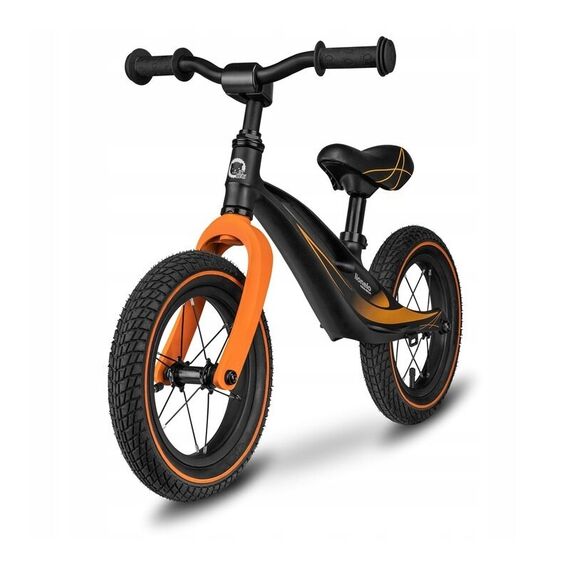 Bicicleta cu roti gonflabile, fara pedale Lionelo Bart, Negru, Culoare: Negru  - ExclusivMAG.ro