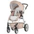 Carucior 2 in 1 Chipolino Fama caramel, Culoare: Crem