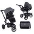Carucior 3 in 1 Jane Trider Reverse Matrix Light 2 Jet Black, Culoare: Gri  - ExclusivMAG.ro Carucior 3 in 1 Jane Trider Reverse Matrix Light 2 Jet Black, Culoare: Gri