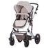 Carucior 2 in 1 Chipolino Terra mocca linen  - ExclusivMAG.ro Carucior 2 in 1 Chipolino Terra mocca linen