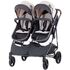 Carucior gemeni Chipolino Duo Smart beige graphite linen, Culoare: Roz  - ExclusivMAG.ro