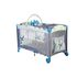 BabyGo - Patut pliant  Sleepwell Blue, Culoare: Blue, Dimensiuni: 120x60,poza 2