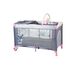 BabyGo - Patut Pliant Sleepwell Pink, Culoare: Roz, Dimensiuni: 120x60,poza 3