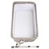 Patut co-sleeper 2 in 1 Together Beige BabyGo, Culoare: Crem, Dimensiuni: 95x65,poza 6